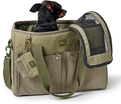Hondentas Barcelona - Draagtas Hond - Honden Draagtas - Tot 7 kg - Khaki