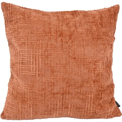 NOVÉE Chenille stripe terra | 45 x 45 cm | kussenhoes | polyester