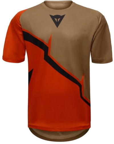 Dainese Bike Aer T-shirt Met Korte Mouwen Oranje S Man