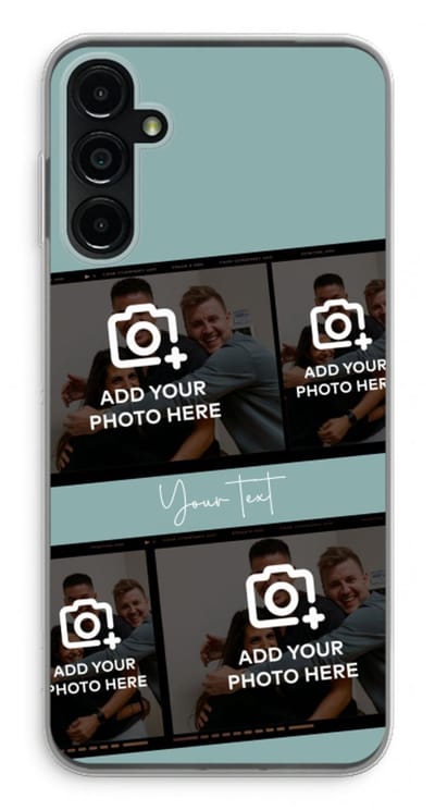 Gepersonaliseerd - Case Company® - Hoesje geschikt voor Samsung Galaxy A14 hoesje - Filmrol N°2 - Soft Cover Telefoonhoesje - Bescherming aan alle Kanten en Schermrand