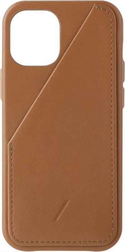 Native Union Card iPhone 12 mini - iPhone 12 mini hoesje met kaarthouder - Bruin