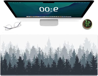Cool Flash Patroon Gaming Muismat - XXL XL Grote Muismat - Lange Verlengde Muismat - Antislip Rubberen Muizenpads - Gestikte Randen - Dunne Pad - 80x118x0.12 inch