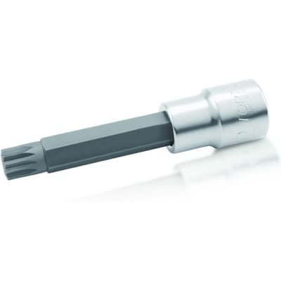 Bit XZN  TOPTUL 1/2 inch M10 lang (100mm)
