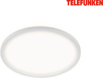 Telefunken 321606TF 321606TF Plafondlamp voor badkamer Energielabel: E (A - G) 18 W Neutraalwit Wit
