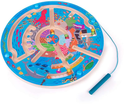 Bigjigs Magnetic Maze Game - Underwater World
