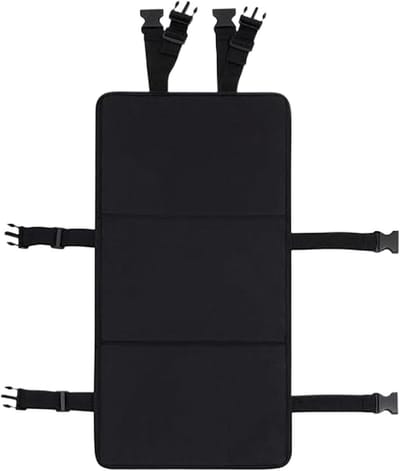 Hoogslaper Ladder - Kinderbed Ladder - Valpreventie - Inklapbaar Ontwerp - 40 x 30 cm - Zwart