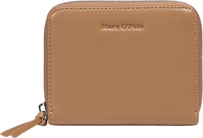 Marc O'Polo Portemonnee Ellis Zip Wallet True Camel Lichtbruin