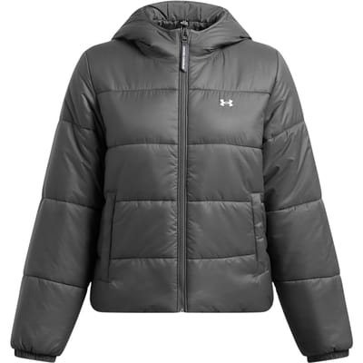 Under Armour Gewatteerd, lichtgewicht, getailleerd dames-pufferjack (Grijs)