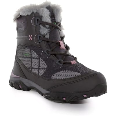 Regatta Hawthorn Evo wandelschoenen voor kinderen/kinderen (Graniet/Fragrant Sering)