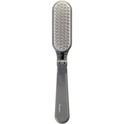 Peigne de coiffure Portable, peigne à coussin d'air, peigne pliant ABS domestique, peigne de coiffure TPEE gris