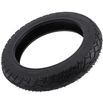 Pneu Tubeless pour Trottinette Électrique 14x2.50 64 254 Caoutchouc Motif de Bande de Roulement Antidérapant Remplacement pour Vélos black