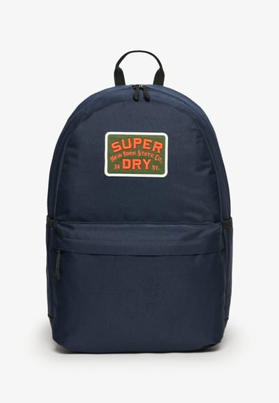 Superdry Montana Patched Backpack Navy