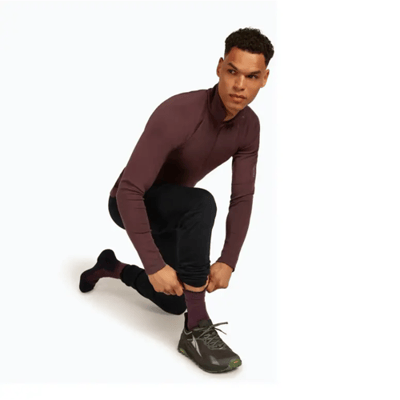 Icebreaker Merino Hike+ Heavy Crew Wandelsokken Heren (Maat - S, Kleur - Java/Black)