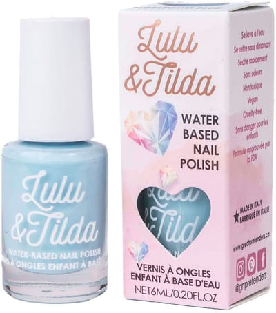 Lulu & Tilda - Afwasbare Nagellak - Bubblegum Blue