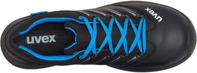 Uvex 2 Trend Laag S3 69342 - Zwart/Blauw - 41