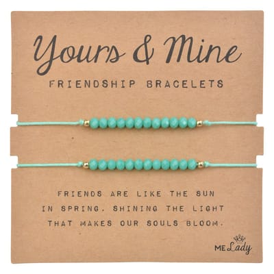 Melady Armbanden Dames (set v 2) MLB00714GR (set 2) - Groen Kunststof ArmbandArmbandjesSieraden Dames