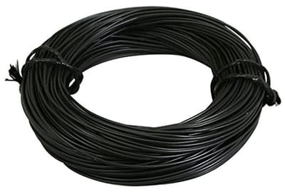 Elektrische Kabel 0,75mm² Zwart - Koperdraad voor Auto en Motorfiets - 5 Meter