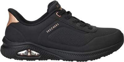 Skechers Arch Fit Uno Slip-Ins zwart Synthetisch - Maat 36