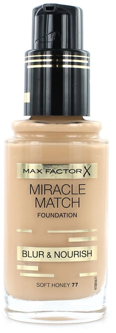 Max Factor Miracle Match Shade Matching Liquid Foundation - 077 Soft Honey