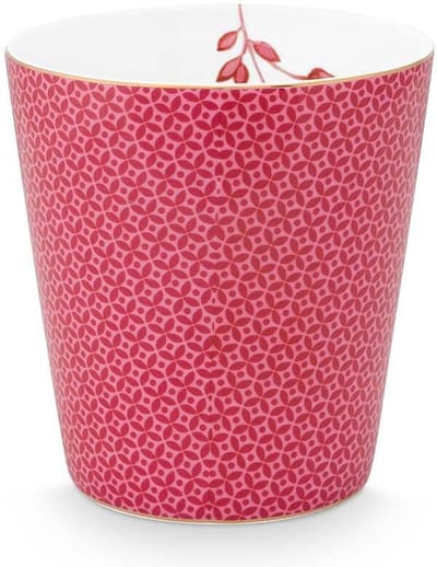 Mok - Beker Royal Tiles Dark Pink - Pip Studio - Porselein