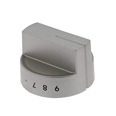 AEG knop, energieschakelaar, inox, 9-0 140285315010