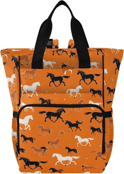 Luiertas Rugzak - Draagtas Baby - Babyverzorging Onderweg - Waterbestendig Nylon Materiaal - 28 x 15 x 39 cm