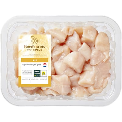 Kipfiletblokjes grof
