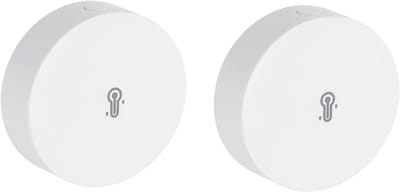 Temperatuur Vochtigheid Sensor - Slimme Monitor - Binnen Klimaat - Real-time Data - 43 x 43 x 14mm - Wit