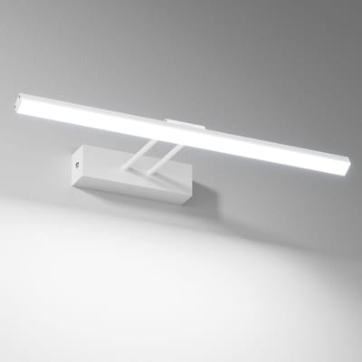 EMKE LED Spiegellamp - 40cm - 6500K - Wit - 200° Verticaal Draaibaar - Aluminium - LED Wandlamp Binnen
