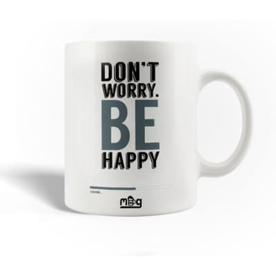 Mug en Céramique Citation Don't Worry Be Happy