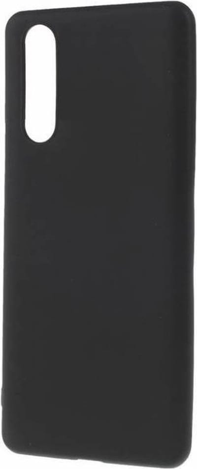 Ntech Hoesje Geschikt voor Huawei P30 Zwart TPU Back hoesje