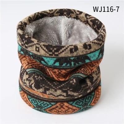 20 Kleuren Winter Warm Winddicht Fleece Verdikking Gebreide Neckerchief Dames Heren Mode Trend Ring Nek Sjaals Zachte Sjaal One Size gray