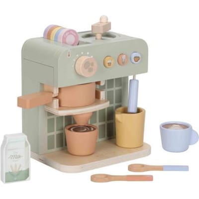 Little Dutch - Houten Koffiezetapparaat FSC Baby- en peuterspeelgoed Badspeelgoed Houten speelgoed
