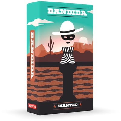 BANDIDA - Geronimo Games - Helvetiq - pocket kaartspel - vanaf 6 jaar oud - van 1 tot 4 spelers