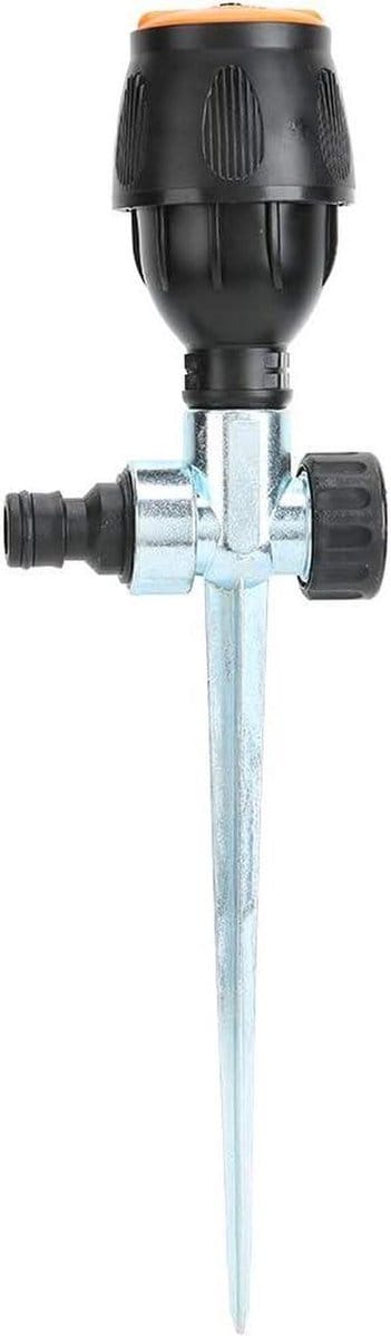Gazon Sproeier - Bewateringsaccessoire - Tuin Besproeien - 360 Graden Rotatie - 20 x 8 cm - Zwart