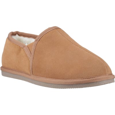 Hush Puppies Aryan Heren Pantoffels Van Suède In Bruin