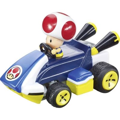 Carrera RC voertuig Auto - RC Auto Mini - Mario Kart™ - Toad - 6,2cm Lang - 2,4GHz RC Model Kant en Klaar - Carrera Bestuurbare Auto