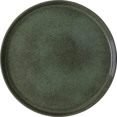Dutch Rose Serenity Borden - Dinerborden - Ø 27cm - Stoneware Handgemaakt - Groen