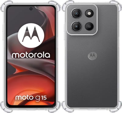 Hoesje geschikt voor Motorola Moto G15 / G05 / E15 – Extreme Shock Case – Case Transparant