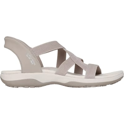 Skechers REGGAE SLIM - STRETCH FLEX Dames Sandalen - Taupe