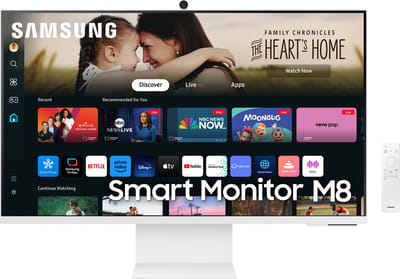 Samsung Smart M8 LS32DM801UUXEN - 4K Smart Monitor - Apple AirPlay - Tizen - Wi-Fi - 32 Inch
