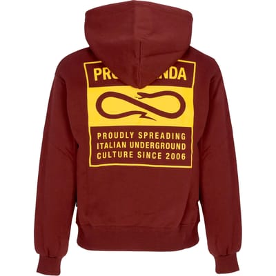 Mannen Hoodie Label Og Hoodie Garnet