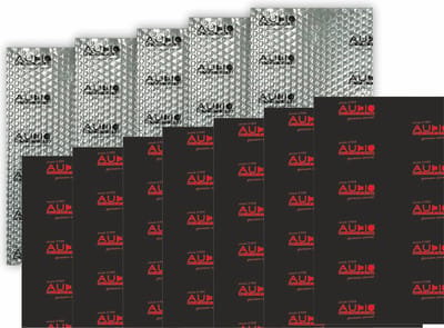 ALUBUTYL MIX 6 sheets 50 x 30 cm / Dikte 1,5/2,0/3,0 mm / 1.80 m2