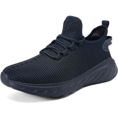 YRZL Herenschoenen Ademende Hardloopschoenen Mode Antislip Comfortabele Sneakers voor Heren Hoge Kwaliteit Lichtgewicht Atletische Schoenen 40 black
