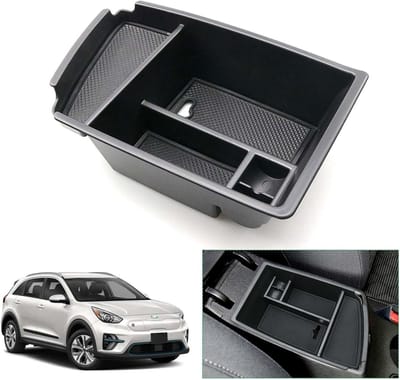 Center Console Opbergdoos voor Kia Niro PHEV Hybrid 2016-2021 - Armsteun Organizer en Handschoenkast, Ideaal voor Extra Opslag en Organisatie