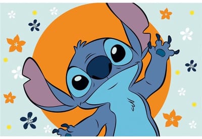 Disney - Lilo en Stitch- Badkamer mat - Badmat - Tropical Vibes badkamermat 40x60 cm