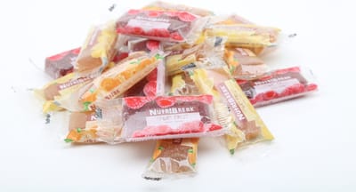 Nutr!Break Sport Fruit MIX 10x25g - de ultieme sportreep - langdurige energie met isomaltulose - 100% vegan