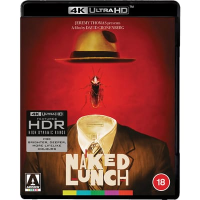 Naked Lunch 4K UHD (Arrow Video) - Import