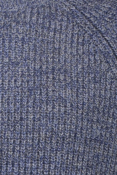 Normale fit Barbour trui blauw gemeleerd normale fit