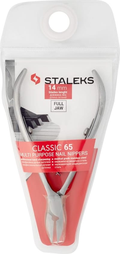 Staleks Pro Classic 65 - 14mm - Full Jaw - Nail Nippers